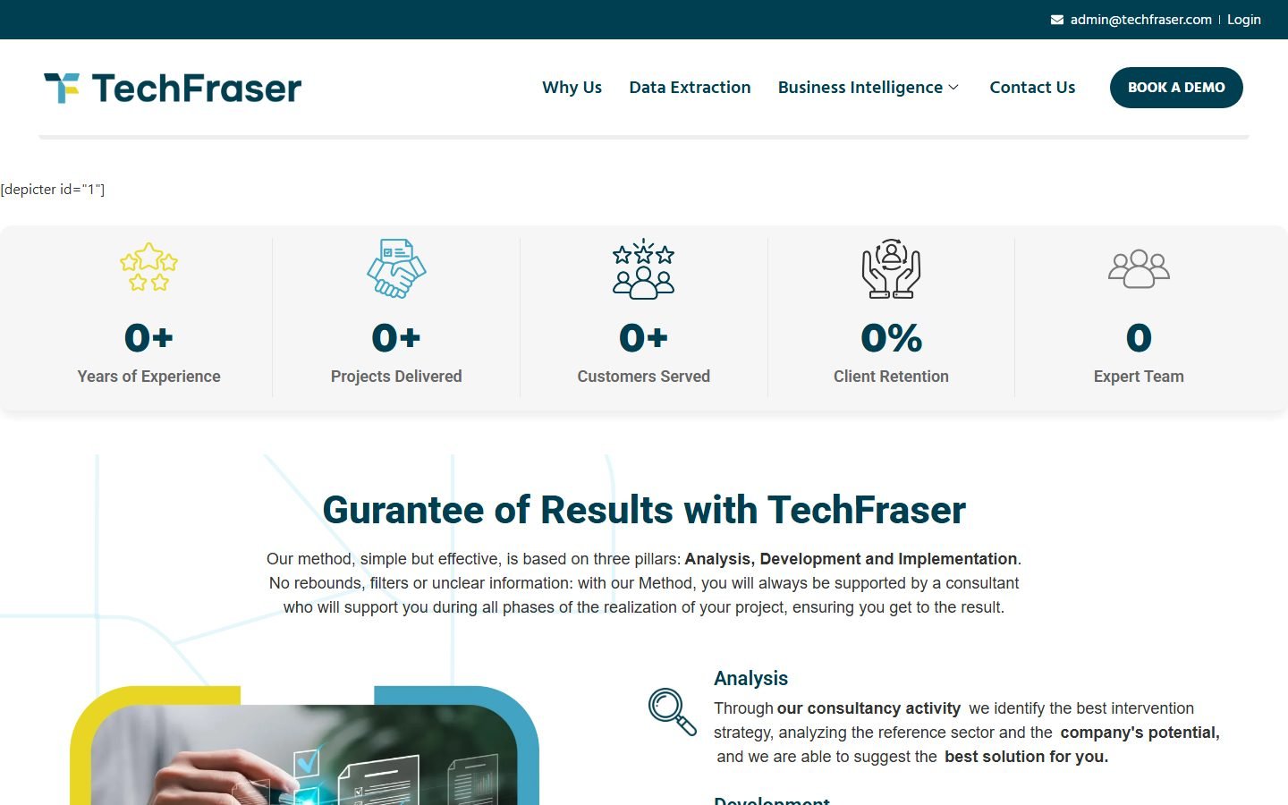 Business Consulting Website