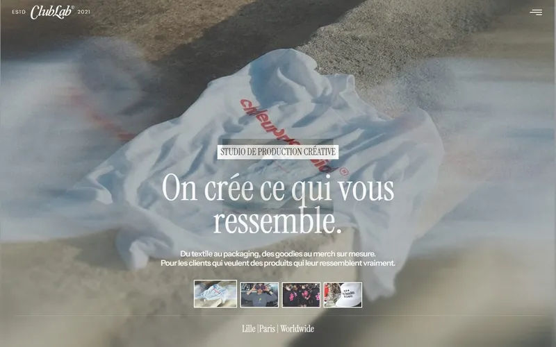 Creative Production Studio Site — Conversion Rate Optimization (CRO) project in France