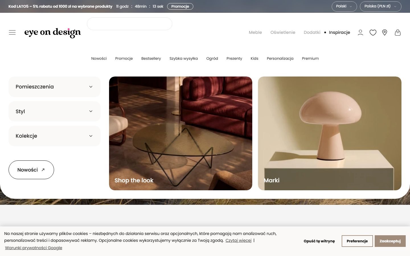Designer Furniture & Lighting Shop