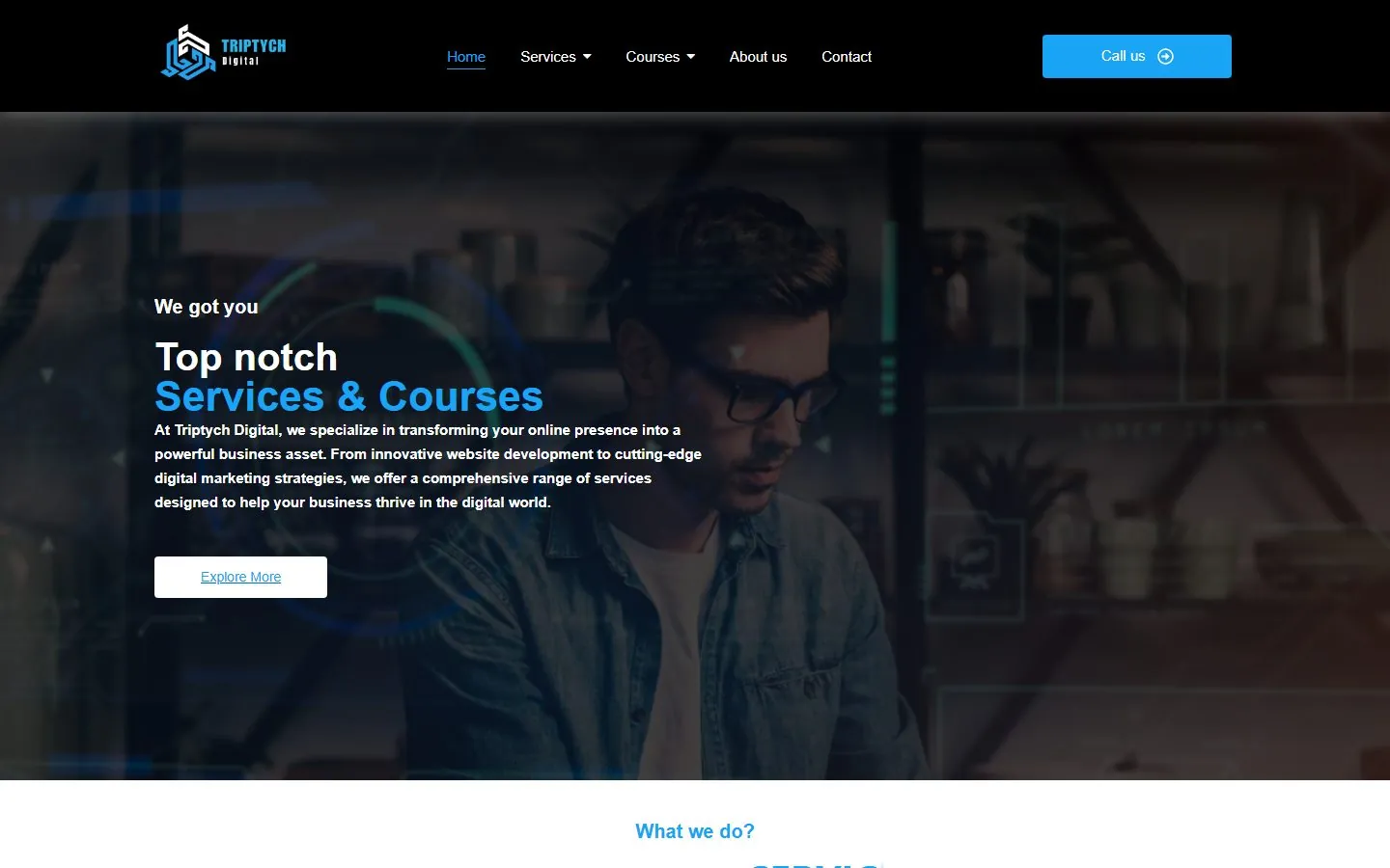 Digital Marketing Agency Site — Conversion Rate Optimization (CRO) case study screenshot