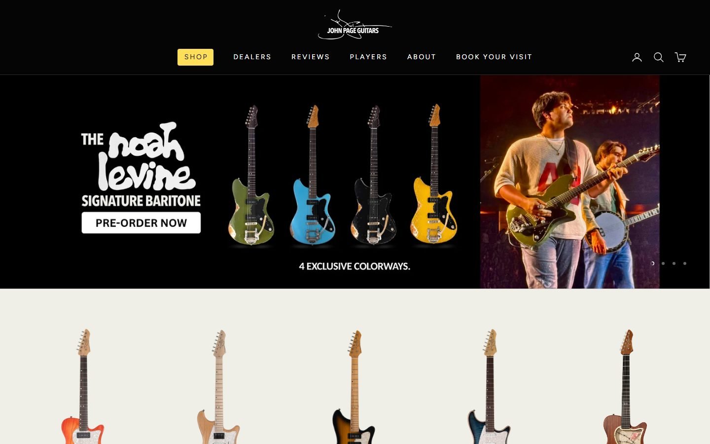 Hand-Built Guitar Brand