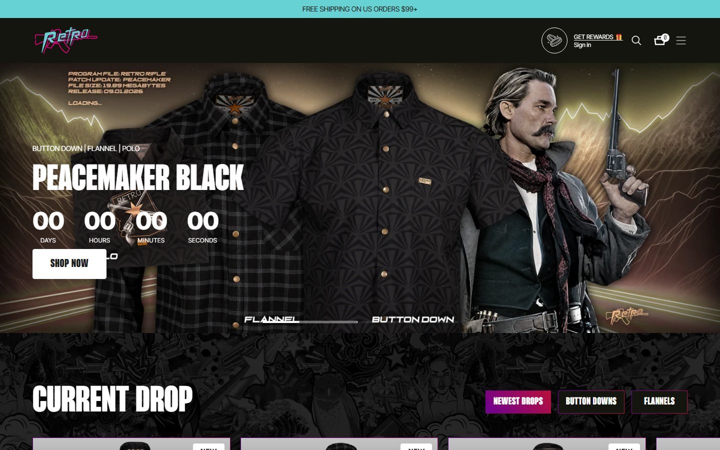 Limited-Drop Apparel Shopify Build