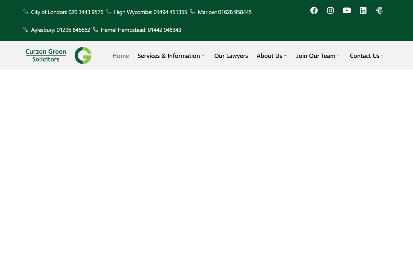 UK Solicitors Practice Website